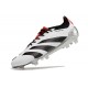 Nueva adidas Predator Elite L FG Blanco Negro Rojo