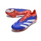Nueva adidas Predator Elite L FG Azul Blanco Rojo