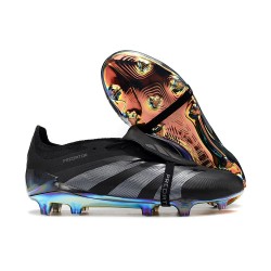 Bota de fútbol adidas Predator Elite FT FG Negro Carbón