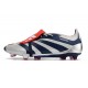 Bota de fútbol adidas Predator Elite FT FG Plateado Met Negro Rojo