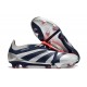 Bota de fútbol adidas Predator Elite FT FG Plateado Met Negro Rojo