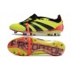 Bota de fútbol adidas Predator Elite FT FG Amarillo Negro Rojo