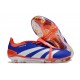 Bota de fútbol adidas Predator Elite FT FG Azul Blanco Rojo