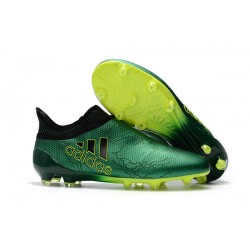 Botas de fútbol adidas X 17+ Purespeed FG Verde