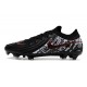 Botas Nike Phantom Luna 2 Elite L FG Negro Blanco Rojo