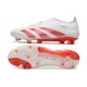 Zapatillas adidas Predator Elite Sin Cordone FG Blanco Rojo