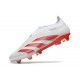 Zapatillas adidas Predator Elite Sin Cordone FG Blanco Rojo