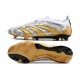 Zapatillas adidas Predator Elite Sin Cordone FG Blanco Oro Gris