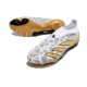 Zapatillas adidas Predator Elite Sin Cordone FG Blanco Oro Gris