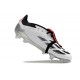 Bota de fútbol adidas Predator Elite FT FG Blanco Negro Rojo