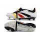 Bota de fútbol adidas Predator Elite FT FG Blanco Negro Rojo Amarillo