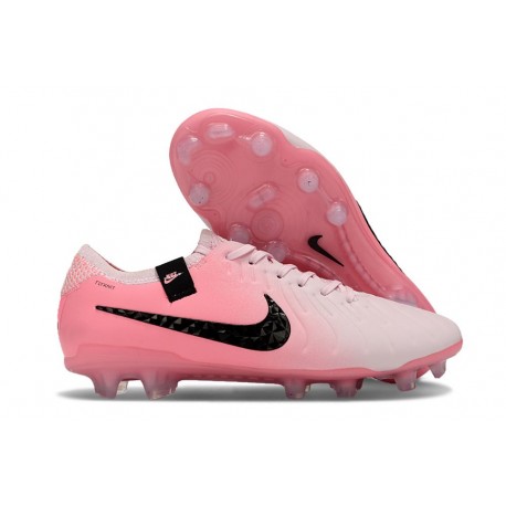 Nueva Nike Tiempo Legend 10 Elite FG Rosa Espuma Negro