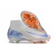 Botas Nike Zoom Mercurial Superfly X Elite FG Blueprint Blanco Azul Carrera
