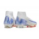 Botas Nike Zoom Mercurial Superfly X Elite FG Blueprint Blanco Azul Carrera