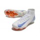 Botas Nike Zoom Mercurial Superfly X Elite FG Blueprint Blanco Azul Carrera