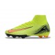 Botas Nike Zoom Mercurial Superfly X Elite FG Amarillo Naranja