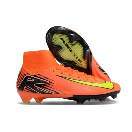 Botas Nike Zoom Mercurial Superfly X Elite FG Naranja Amarillo
