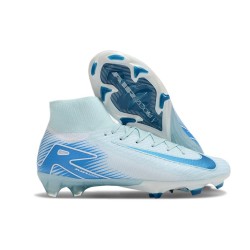Botas Nike Zoom Mercurial Superfly X Elite FG Blanco Azul