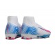 Botas Nike Zoom Mercurial Superfly X Elite FG Blanco Azul Rosa