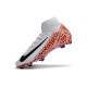 Botas Nike Zoom Mercurial Superfly X Elite FG Blanco Naranja Negro