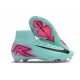 Botas Nike Zoom Mercurial Superfly X Elite FG Verde Negro Rosa