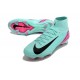 Botas Nike Zoom Mercurial Superfly X Elite FG Verde Negro Rosa
