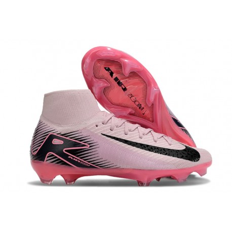 Botas Nike Zoom Mercurial Superfly X Elite FG Rosa Negro