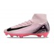 Botas Nike Zoom Mercurial Superfly X Elite FG Rosa Negro