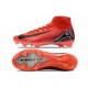 Botas Nike Zoom Mercurial Superfly X Elite FG Rojo Negro