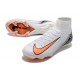 Botas Nike Zoom Mercurial Superfly X Elite FG Blanco Naranja Negro