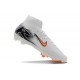 Botas Nike Zoom Mercurial Superfly X Elite FG Blanco Naranja Negro