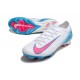 Nike Zoom Mercurial Vapor XVI Elite FG Blanco Azul Rosa
