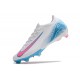 Nike Zoom Mercurial Vapor XVI Elite FG Blanco Azul Rosa