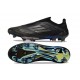 Zapatos Adidas F50 Sin Cordones FG Negro Hierro Met Dorado Met