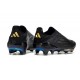 Zapatos Adidas F50 Sin Cordones FG Negro Hierro Met Dorado Met