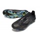 Zapatos Adidas F50 Sin Cordones FG Negro Hierro Met Dorado Met