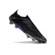 Zapatos Adidas F50 Sin Cordones FG Negro Hierro Met Dorado Met