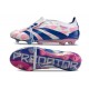 adidas Predator Elite Foldover Tongue FG Blanco Azul Rosa