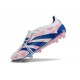 adidas Predator Elite Foldover Tongue FG Blanco Azul Rosa