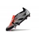 adidas Predator Elite Foldover Tongue FG Negro Rojo Plata