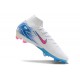 Botas Nike Zoom Mercurial Superfly X Elite FG Blanco Azul Rosa