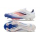 Adidas F50+ Elite FG Ftwr Blanco Azul Lúcido Rojo