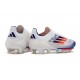 Adidas F50+ Elite FG Ftwr Blanco Azul Lúcido Rojo