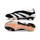 Zapatillas adidas Predator Elite Sin Cordone FG Negro Blanco Naranja