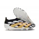 Zapatillas adidas Predator Elite Sin Cordone FG Negro Blanco Dorado Met