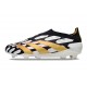 Zapatillas adidas Predator Elite Sin Cordone FG Negro Blanco Dorado Met