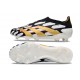 Zapatillas adidas Predator Elite Sin Cordone FG Negro Blanco Dorado Met