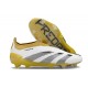 Zapatillas adidas Predator Elite Sin Cordone FG Blanco Dorado Met Plata