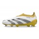 Zapatillas adidas Predator Elite Sin Cordone FG Blanco Dorado Met Plata