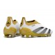 Zapatillas adidas Predator Elite Sin Cordone FG Blanco Dorado Met Plata
